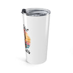 Beach Vibes Tumbler 20oz — "Life Is Better at the Beach" Sunset Travel Cup