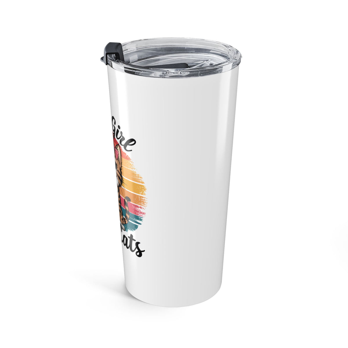Beach Vibes Tumbler 20oz — "Life Is Better at the Beach" Sunset Travel Cup