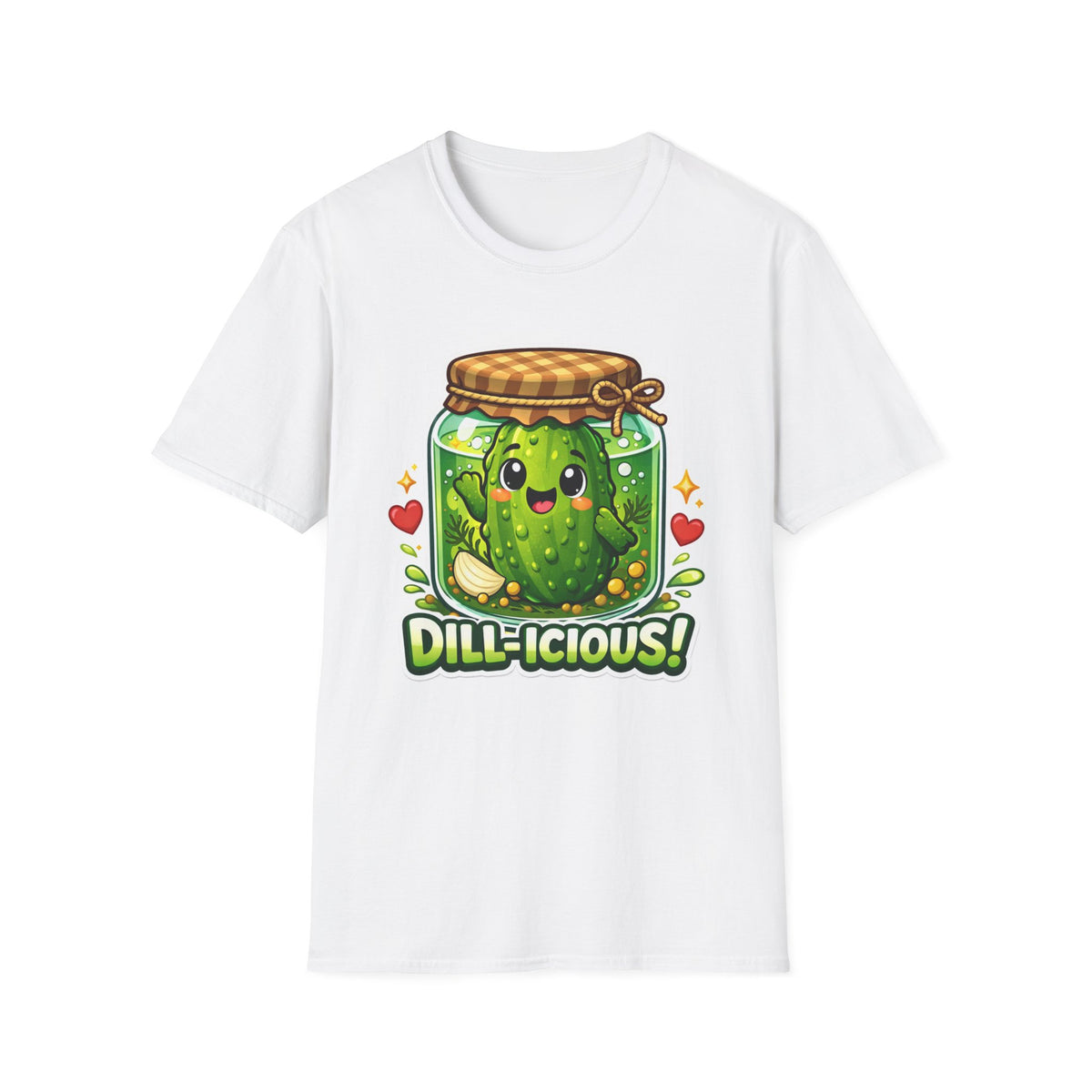Dill-icious! Cute Pickle Jar T-Shirt