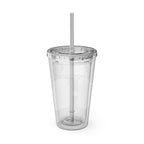 Funny Pickle Tumbler 16oz with Straw — “Bruh! Is That You?” Graphic Cup