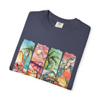 Summer Vibes T-Shirt — Tropical Beach Graphic Tee
