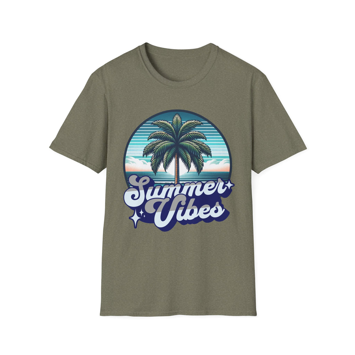 Summer Vibes Palm Tree T-Shirt