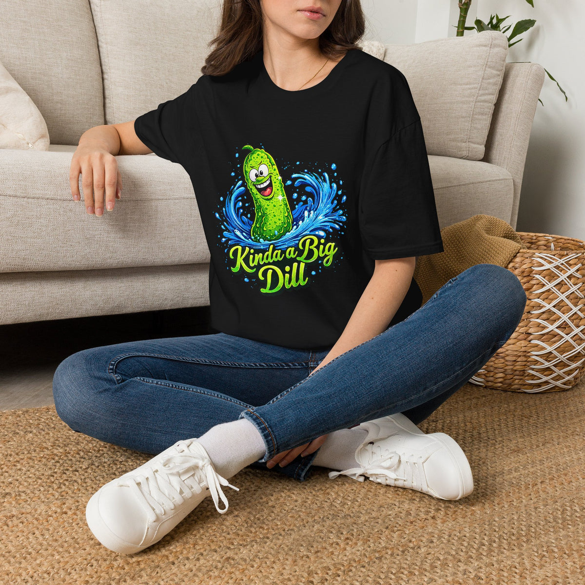 MD - Kinda a Big Dill T-Shirt – Funny Pickle Graphic Tee