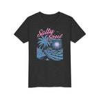 Kids Tee - "Salty Soul" Pastel Beach Palm Graphic