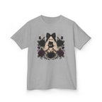 Kids Tee — Gothic Floral Ghost Girl Halloween Shirt