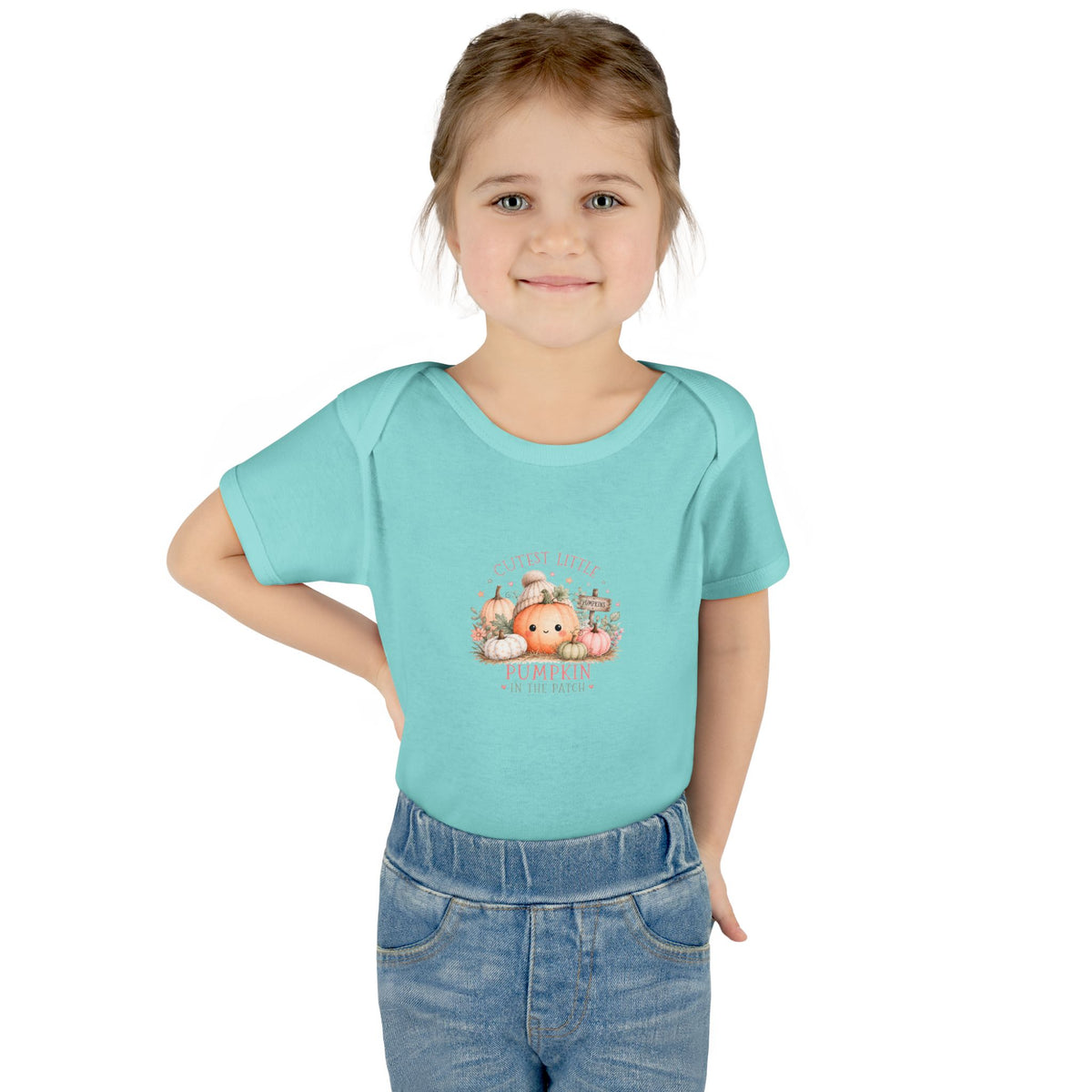 Cute Pumpkin Baby Bodysuit - 'Little Pumpkin' Fall Infant Onesie