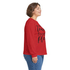 Autumn Leaves & Football Please Long Sleeve Tee