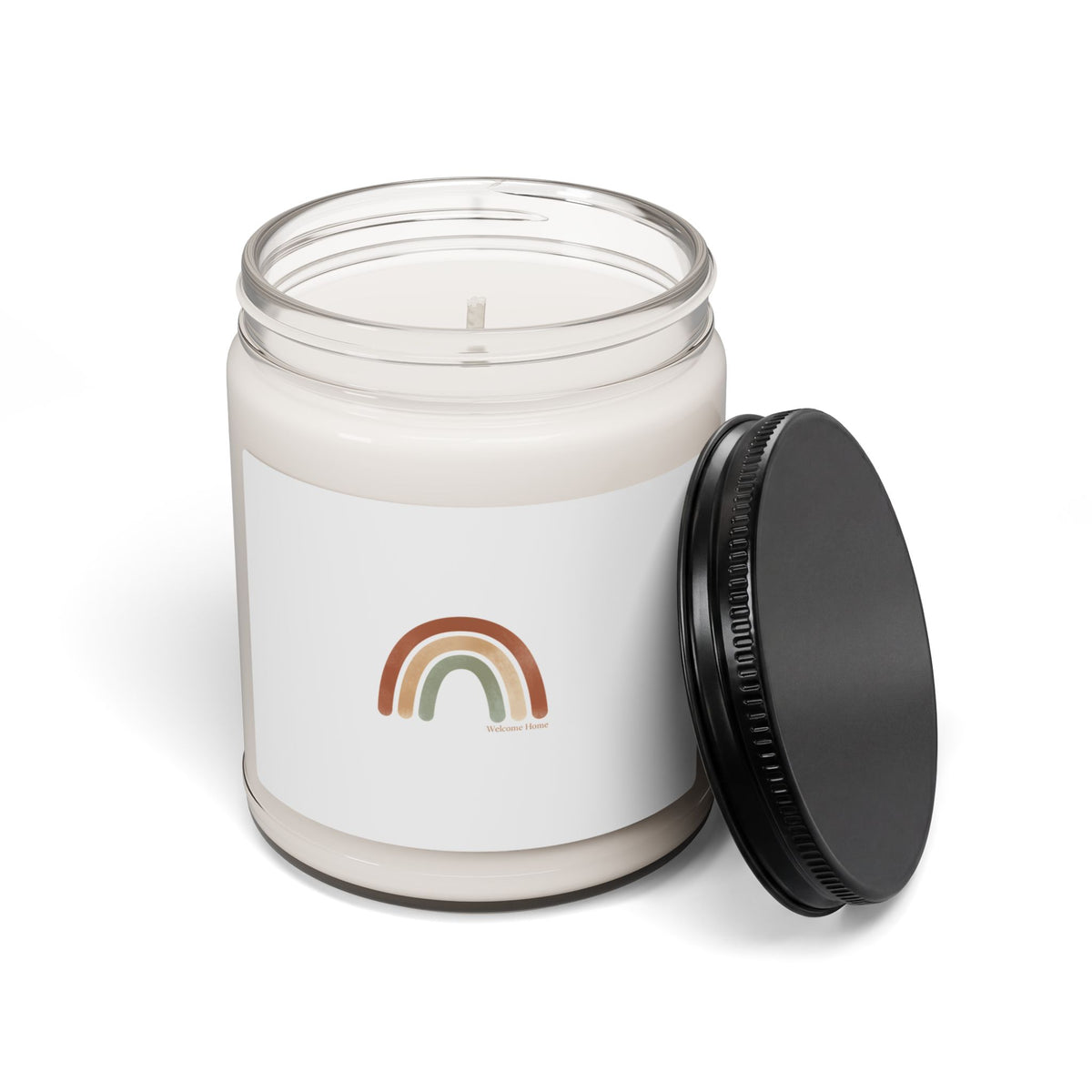 Soy Candle Muted Boho Arc, Nursery Decor