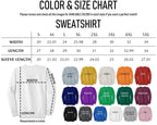 Embroidered Spooky Season Shirt, Ghosts, Bats, Halloween Sweatshirt